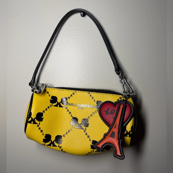 Karl Lagerfeld Handbags - Karl Lagerfeld Paris Legacy Adele Mini Barrel Bag